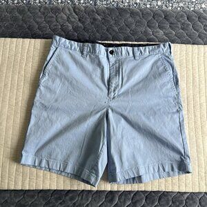 Daniel Hechter Paris Mens Cotton Chino Shorts Light Blue Size 38‎